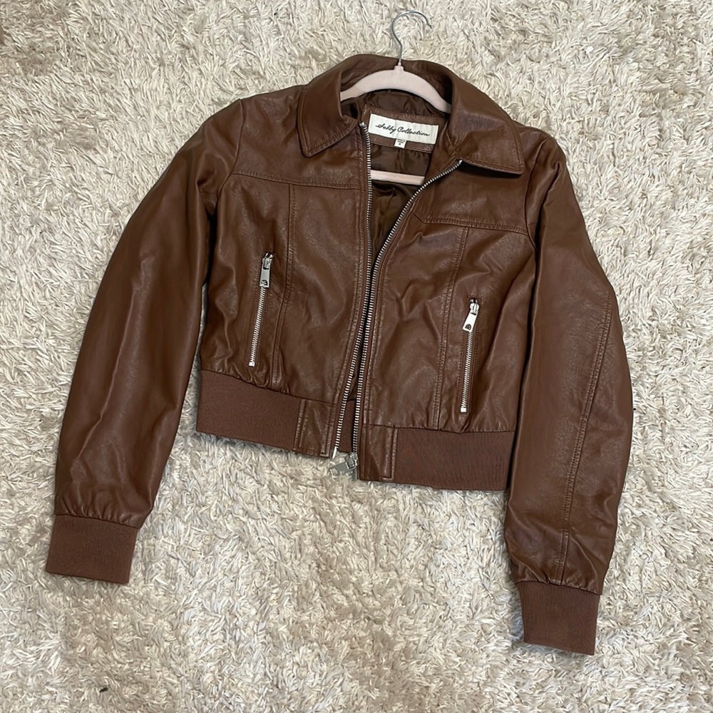 Sebby Collection Leather Jacket - Picture 4 of 7